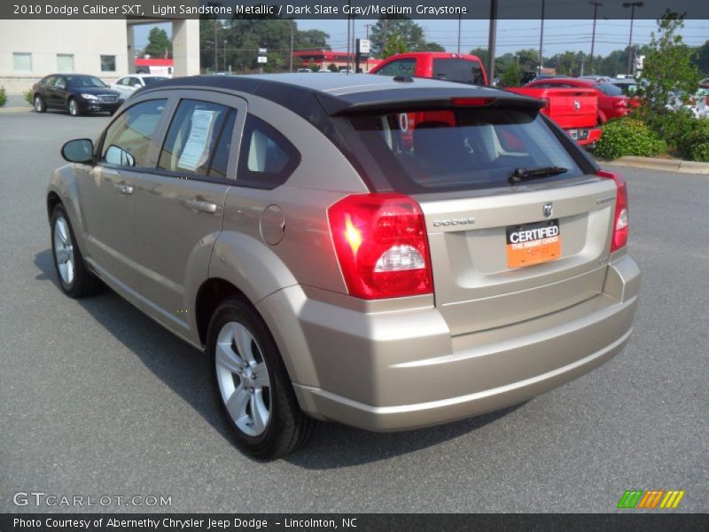 Light Sandstone Metallic / Dark Slate Gray/Medium Graystone 2010 Dodge Caliber SXT