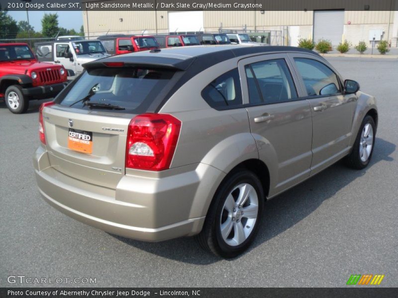 Light Sandstone Metallic / Dark Slate Gray/Medium Graystone 2010 Dodge Caliber SXT