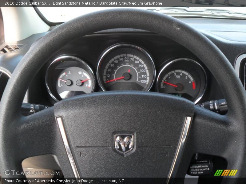 Light Sandstone Metallic / Dark Slate Gray/Medium Graystone 2010 Dodge Caliber SXT