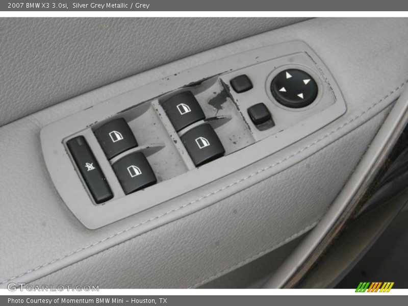 Silver Grey Metallic / Grey 2007 BMW X3 3.0si