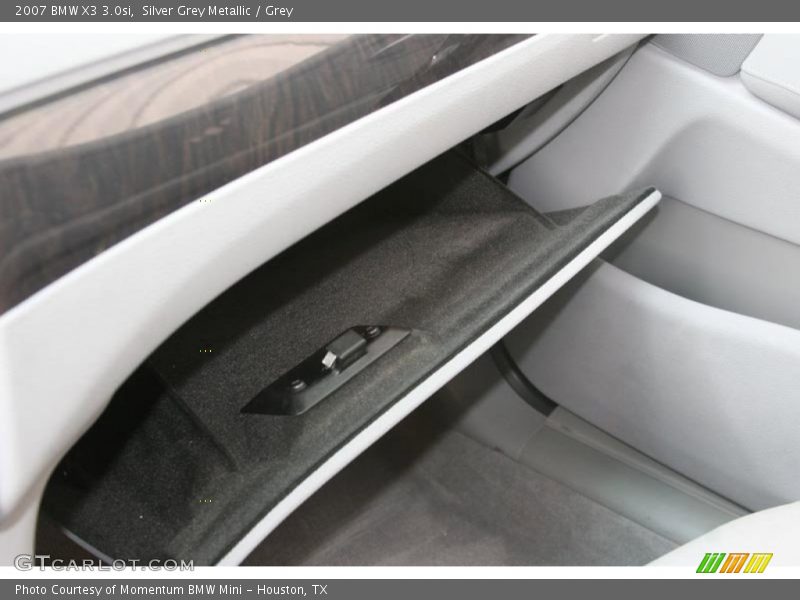 Silver Grey Metallic / Grey 2007 BMW X3 3.0si