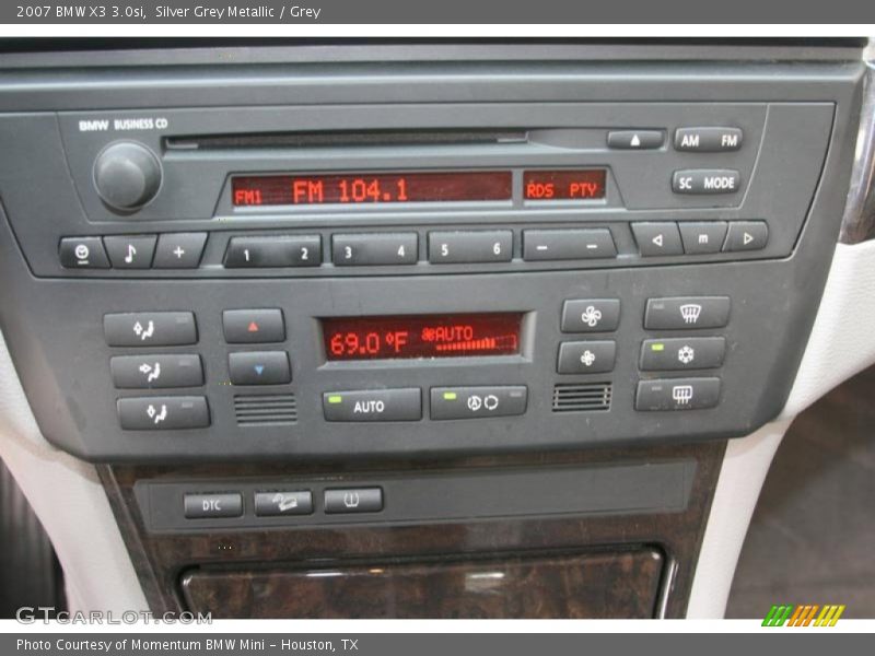 Silver Grey Metallic / Grey 2007 BMW X3 3.0si