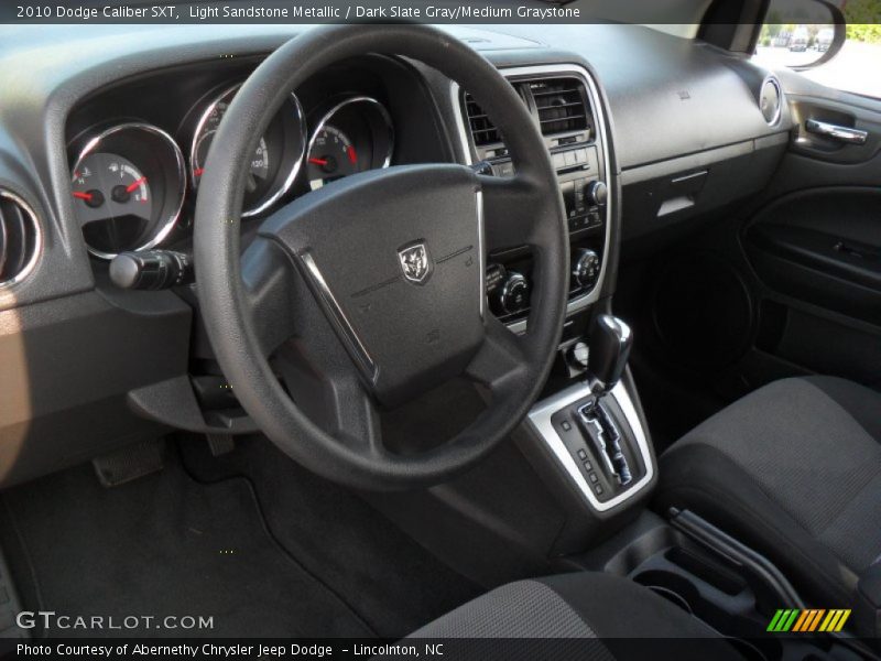 Light Sandstone Metallic / Dark Slate Gray/Medium Graystone 2010 Dodge Caliber SXT