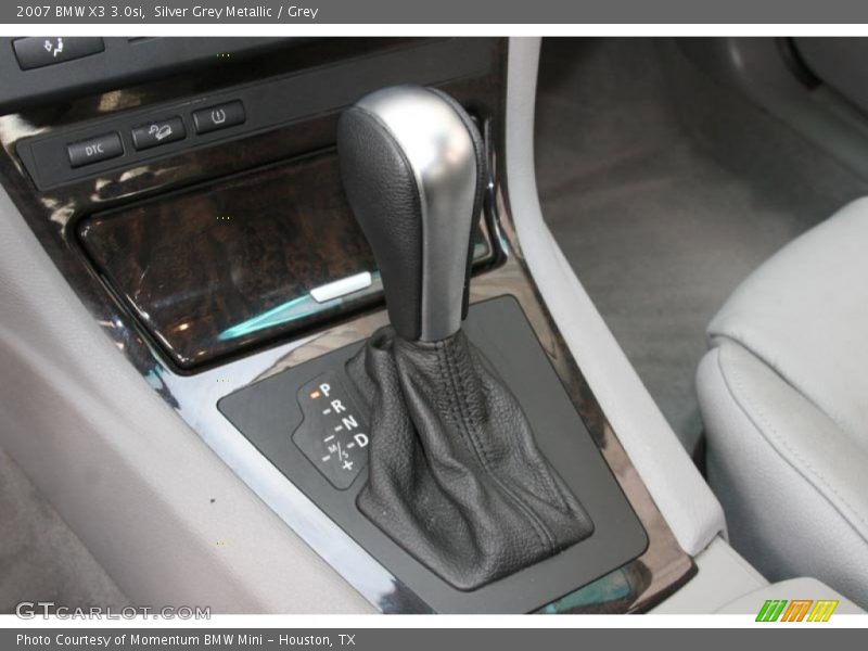 Silver Grey Metallic / Grey 2007 BMW X3 3.0si