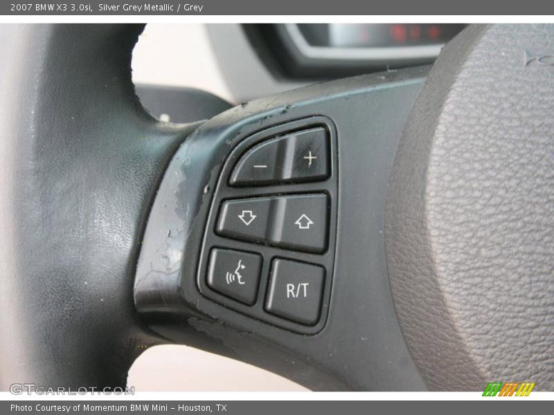 Silver Grey Metallic / Grey 2007 BMW X3 3.0si