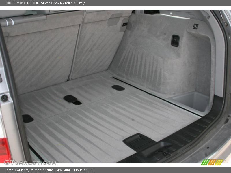Silver Grey Metallic / Grey 2007 BMW X3 3.0si