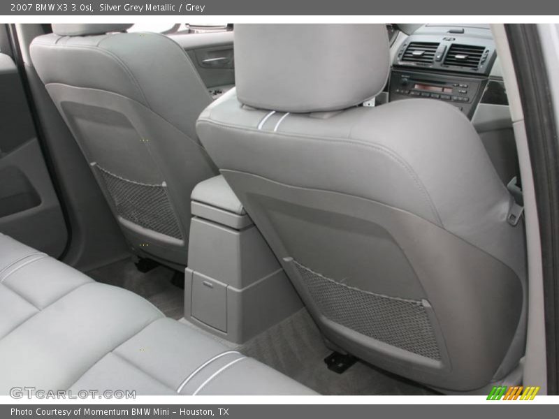 Silver Grey Metallic / Grey 2007 BMW X3 3.0si