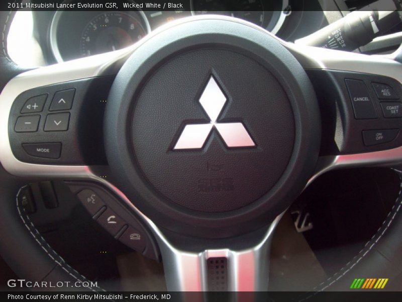  2011 Lancer Evolution GSR Steering Wheel