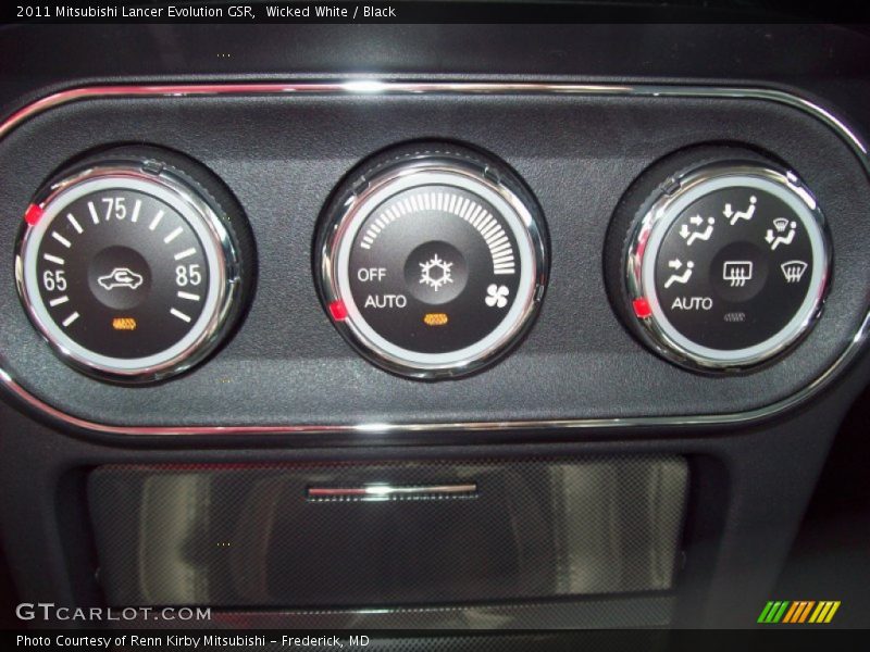 Controls of 2011 Lancer Evolution GSR