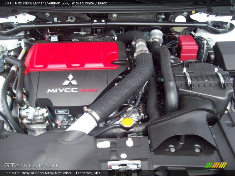 2011 Lancer Evolution GSR Engine - 2.0 Liter Turbocharged DOHC 16-Valve MIVEC 4 Cylinder