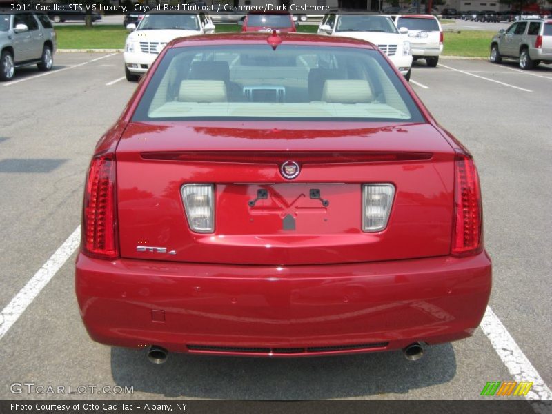 Crystal Red Tintcoat / Cashmere/Dark Cashmere 2011 Cadillac STS V6 Luxury