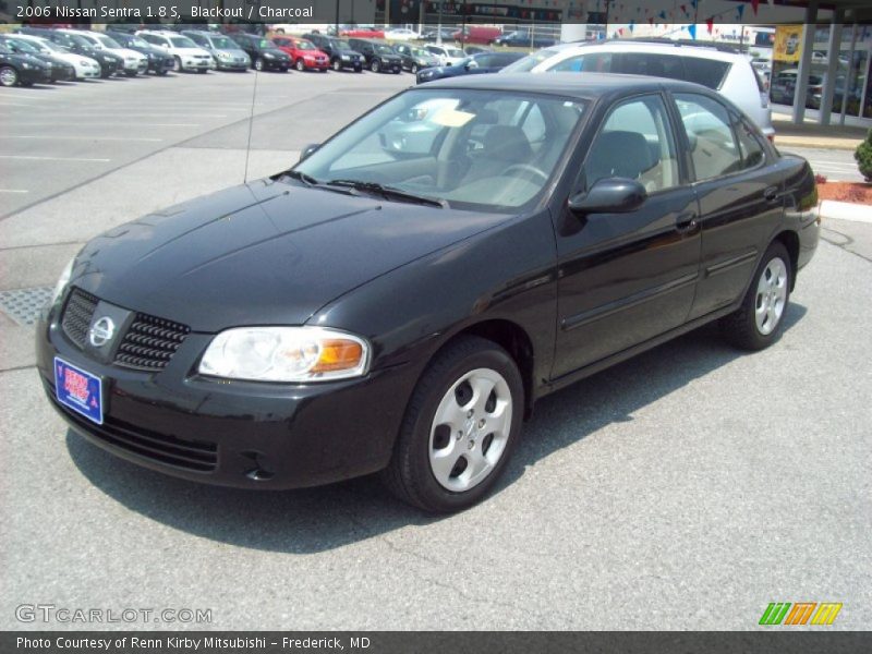 Blackout / Charcoal 2006 Nissan Sentra 1.8 S