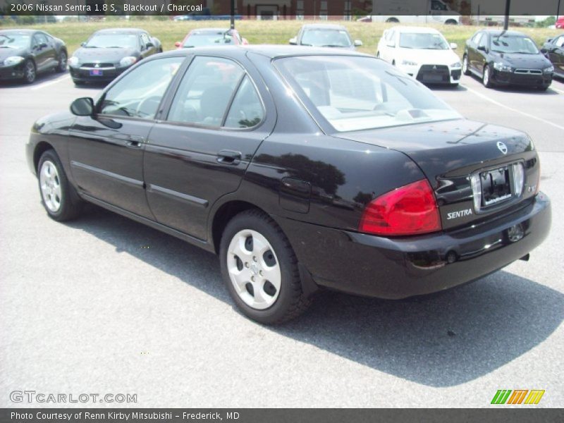 Blackout / Charcoal 2006 Nissan Sentra 1.8 S