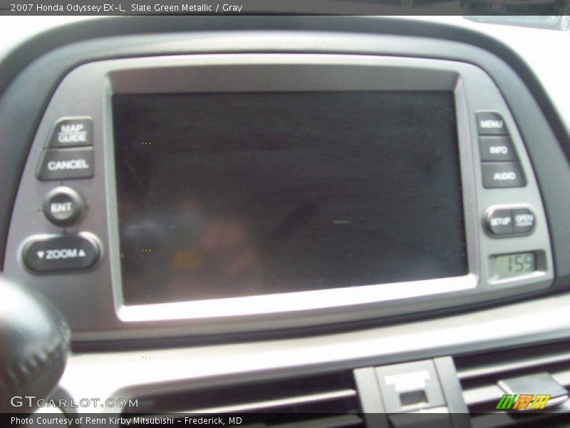 Slate Green Metallic / Gray 2007 Honda Odyssey EX-L