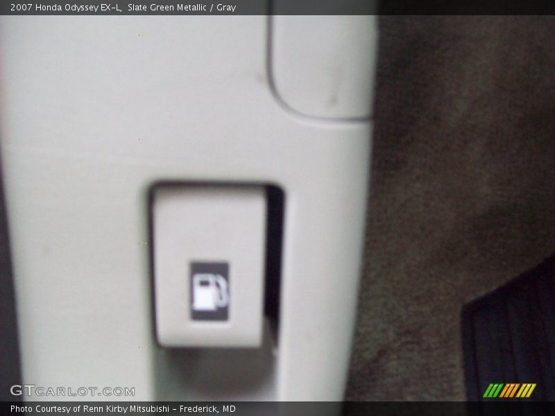 Slate Green Metallic / Gray 2007 Honda Odyssey EX-L