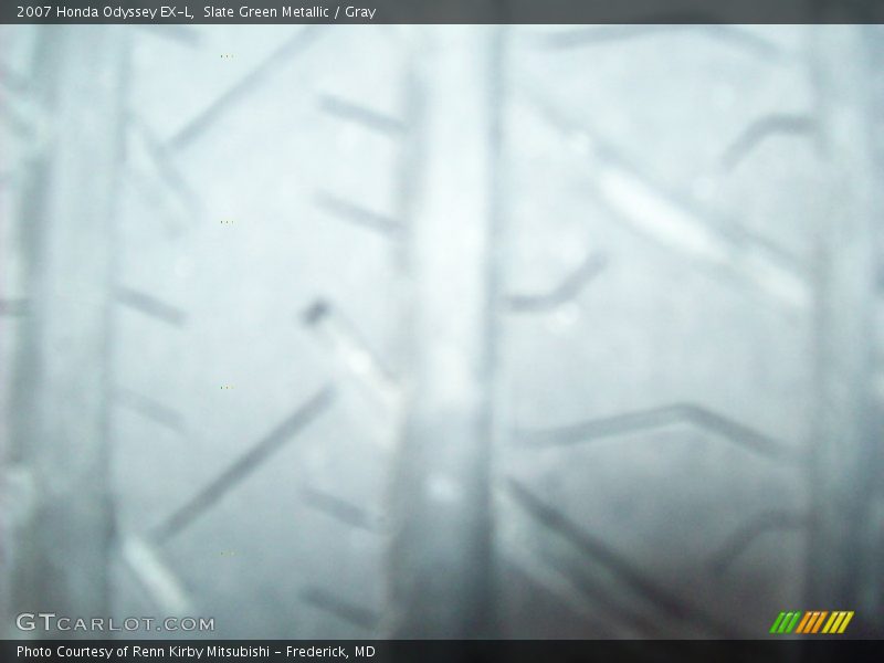 Slate Green Metallic / Gray 2007 Honda Odyssey EX-L