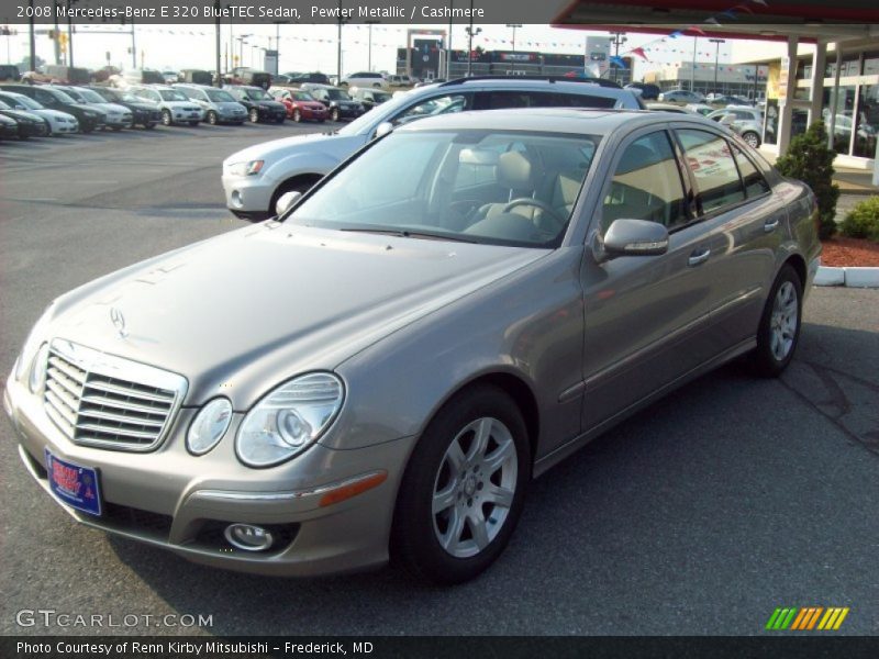 Pewter Metallic / Cashmere 2008 Mercedes-Benz E 320 BlueTEC Sedan