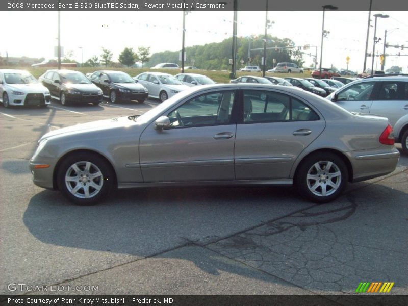 Pewter Metallic / Cashmere 2008 Mercedes-Benz E 320 BlueTEC Sedan