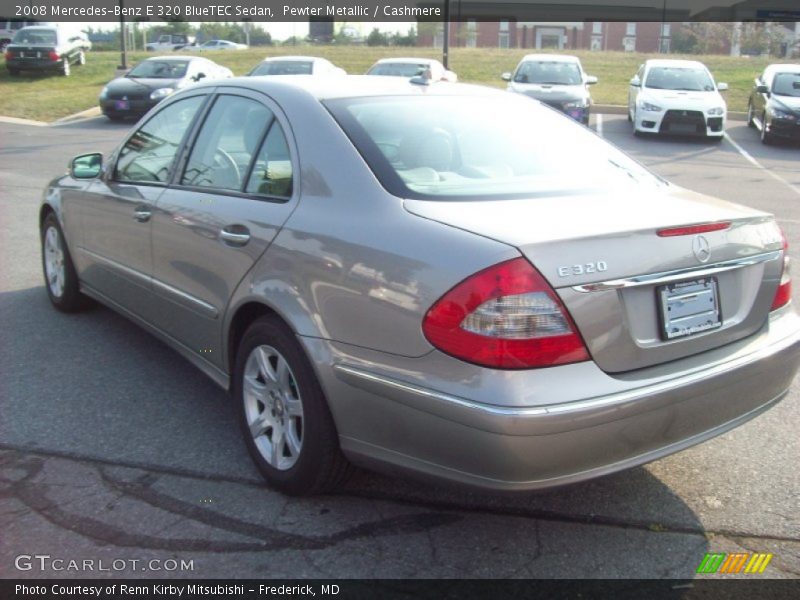 Pewter Metallic / Cashmere 2008 Mercedes-Benz E 320 BlueTEC Sedan