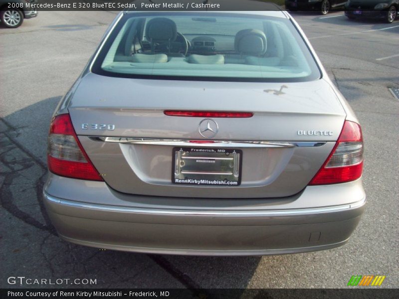 Pewter Metallic / Cashmere 2008 Mercedes-Benz E 320 BlueTEC Sedan