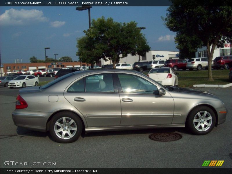Pewter Metallic / Cashmere 2008 Mercedes-Benz E 320 BlueTEC Sedan