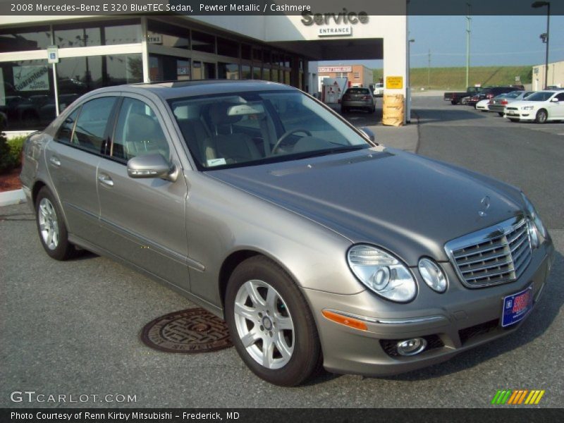 Pewter Metallic / Cashmere 2008 Mercedes-Benz E 320 BlueTEC Sedan