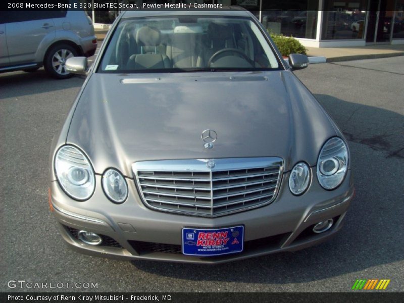 Pewter Metallic / Cashmere 2008 Mercedes-Benz E 320 BlueTEC Sedan