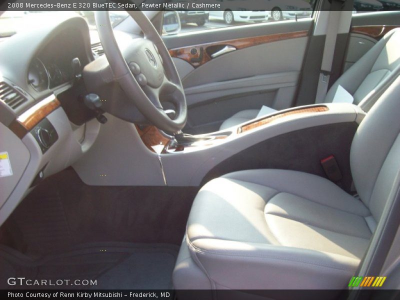 Pewter Metallic / Cashmere 2008 Mercedes-Benz E 320 BlueTEC Sedan