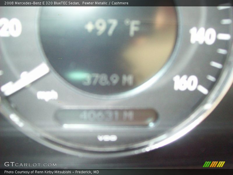 Pewter Metallic / Cashmere 2008 Mercedes-Benz E 320 BlueTEC Sedan