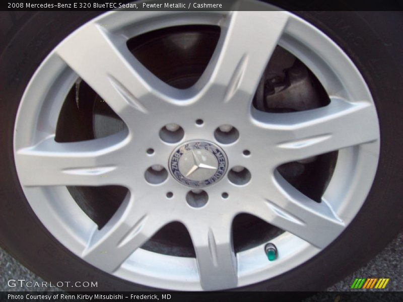 Pewter Metallic / Cashmere 2008 Mercedes-Benz E 320 BlueTEC Sedan