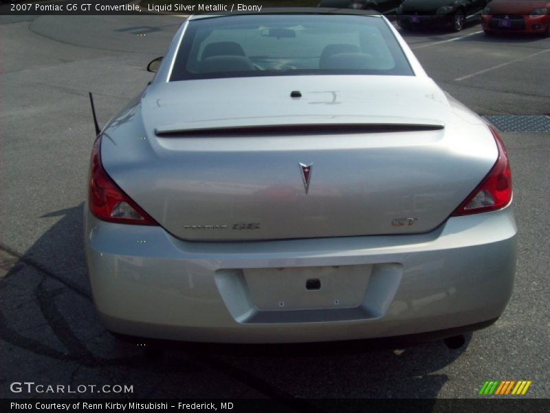  2007 G6 GT Convertible Liquid Silver Metallic