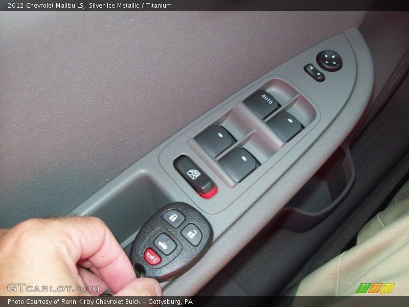 Silver Ice Metallic / Titanium 2012 Chevrolet Malibu LS