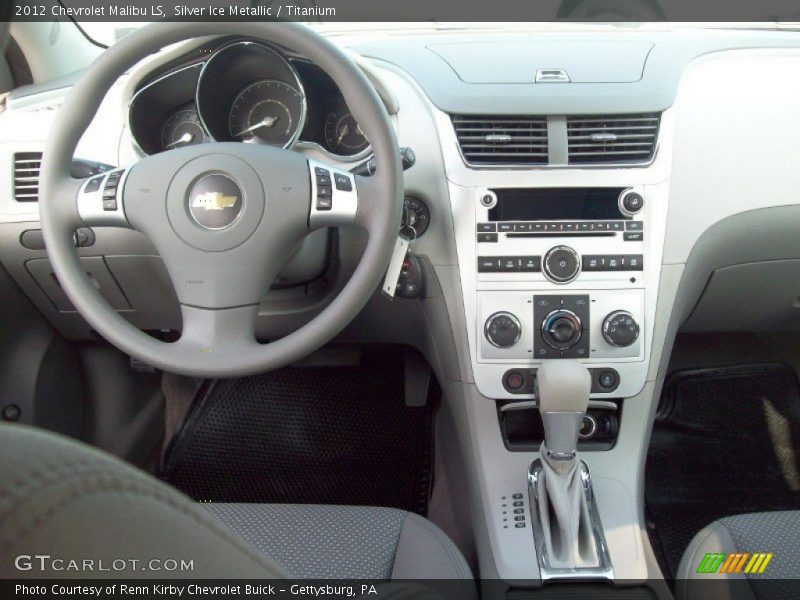 Dashboard of 2012 Malibu LS