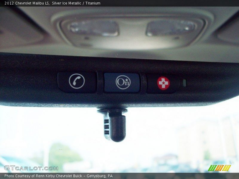 Silver Ice Metallic / Titanium 2012 Chevrolet Malibu LS