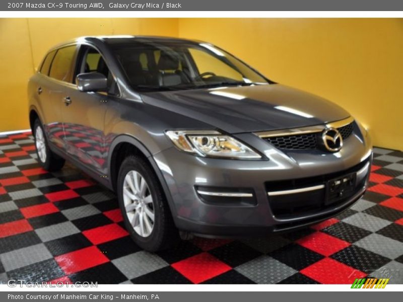 Galaxy Gray Mica / Black 2007 Mazda CX-9 Touring AWD