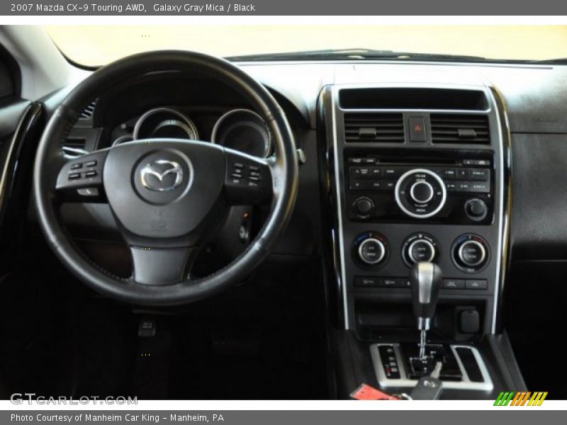 Galaxy Gray Mica / Black 2007 Mazda CX-9 Touring AWD