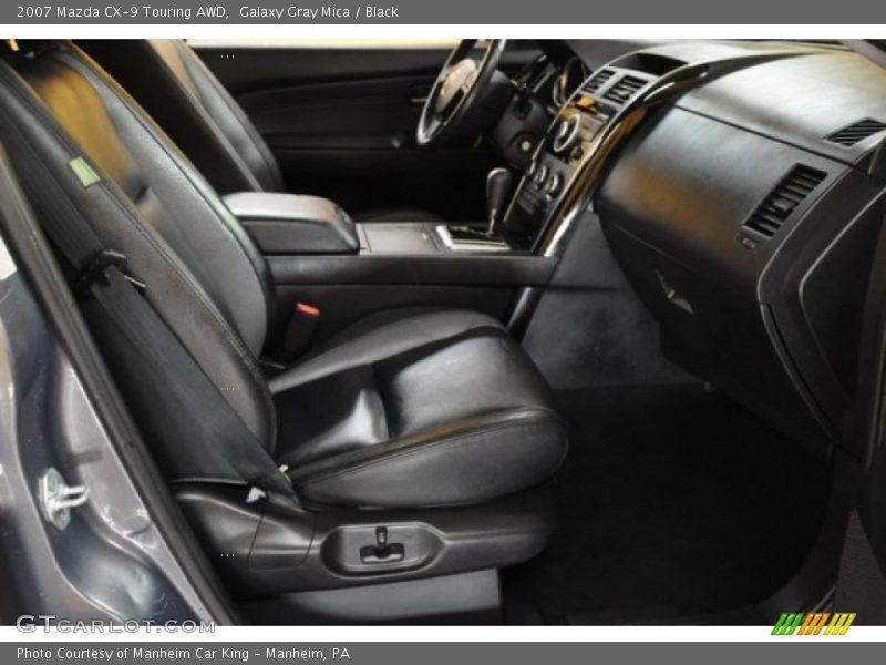 Galaxy Gray Mica / Black 2007 Mazda CX-9 Touring AWD