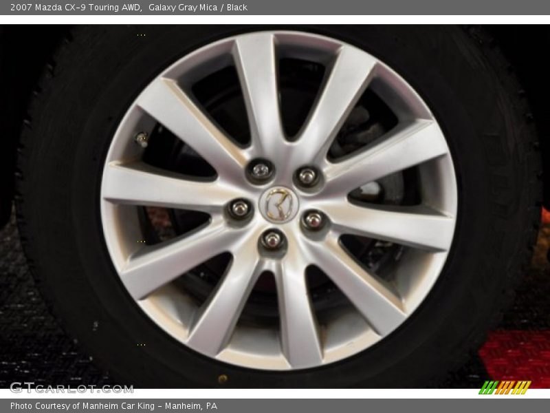 Galaxy Gray Mica / Black 2007 Mazda CX-9 Touring AWD