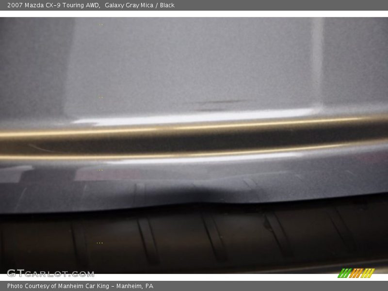 Galaxy Gray Mica / Black 2007 Mazda CX-9 Touring AWD