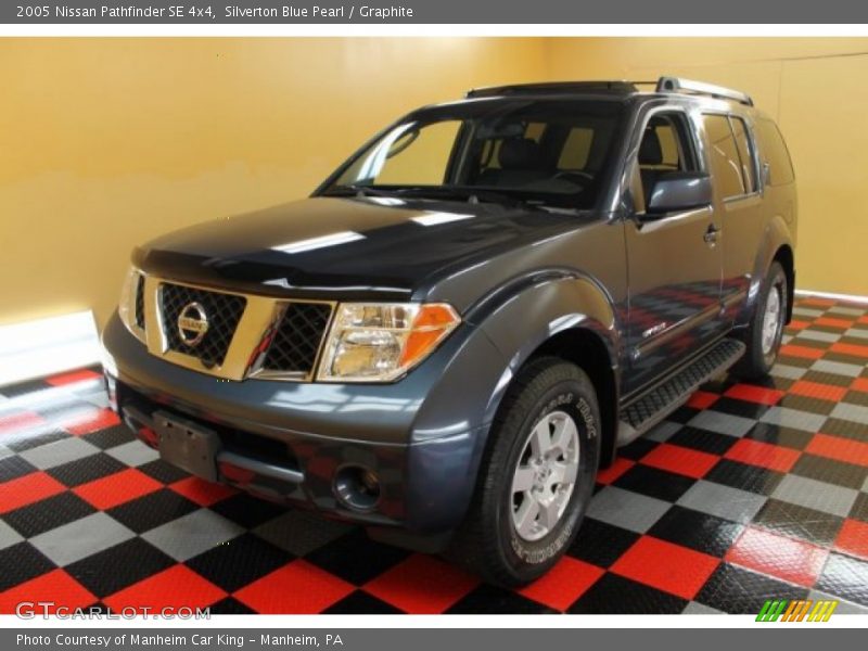 Silverton Blue Pearl / Graphite 2005 Nissan Pathfinder SE 4x4