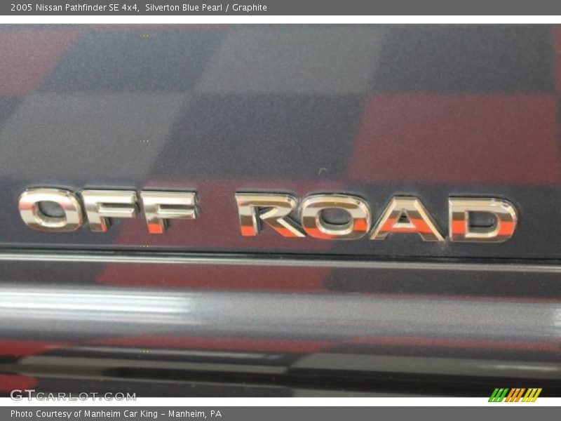 Silverton Blue Pearl / Graphite 2005 Nissan Pathfinder SE 4x4