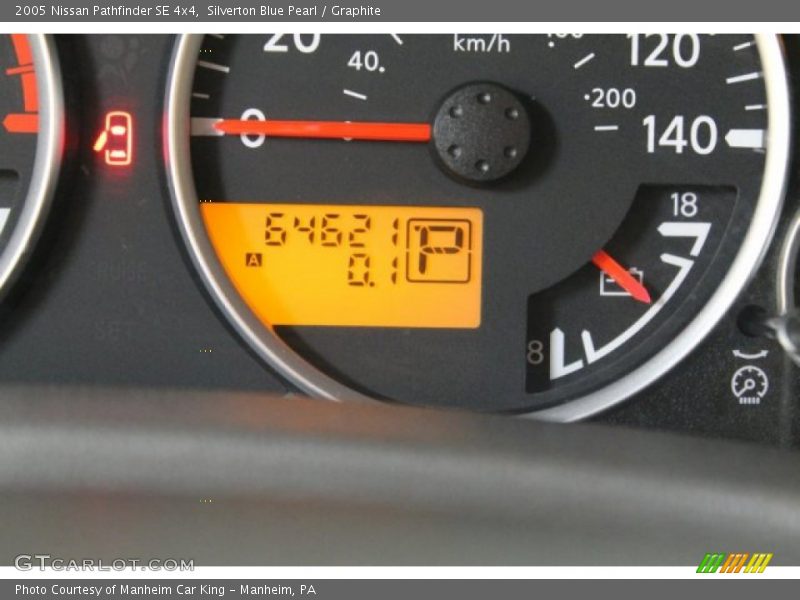 Silverton Blue Pearl / Graphite 2005 Nissan Pathfinder SE 4x4