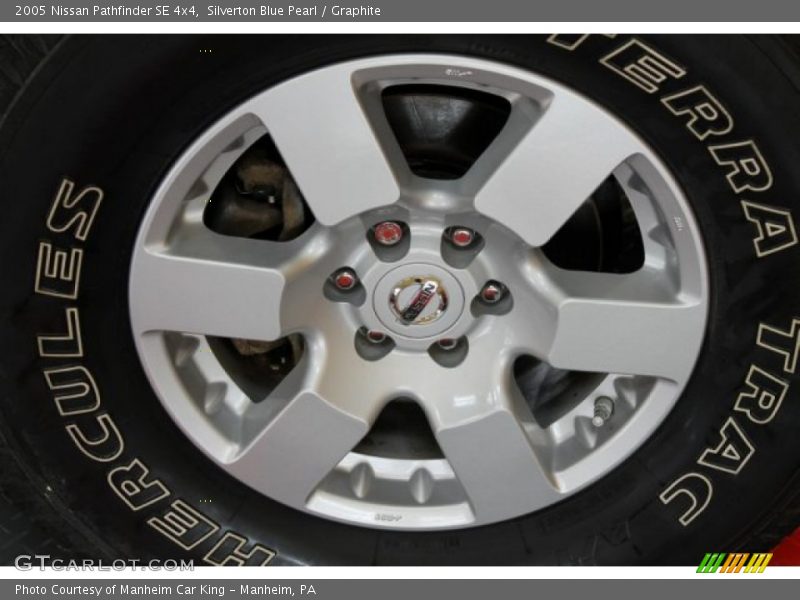 Silverton Blue Pearl / Graphite 2005 Nissan Pathfinder SE 4x4