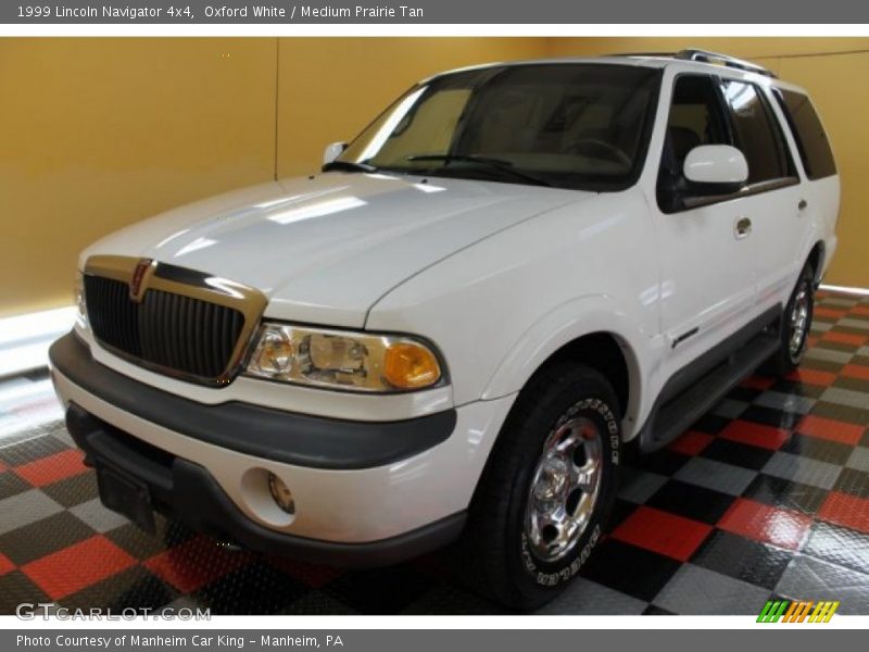 Oxford White / Medium Prairie Tan 1999 Lincoln Navigator 4x4