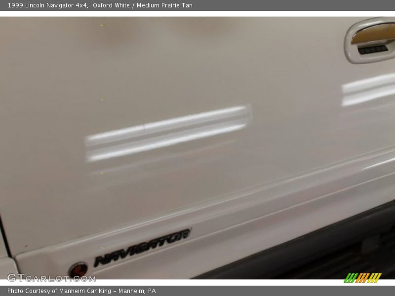 Oxford White / Medium Prairie Tan 1999 Lincoln Navigator 4x4
