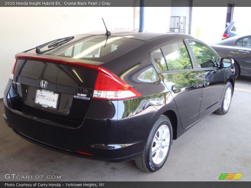 Crystal Black Pearl / Gray 2010 Honda Insight Hybrid EX