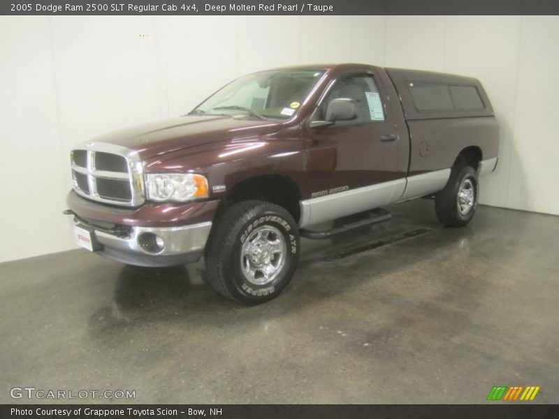 Deep Molten Red Pearl / Taupe 2005 Dodge Ram 2500 SLT Regular Cab 4x4