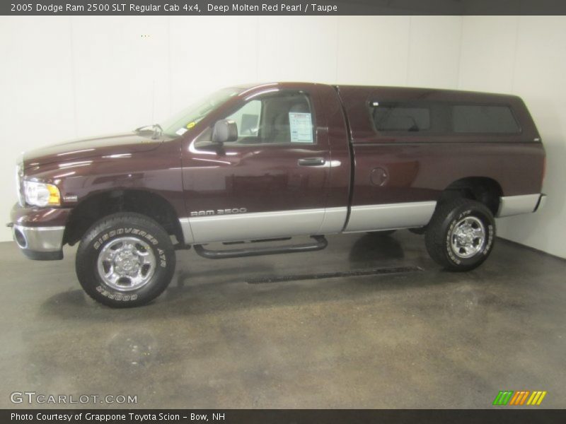 Deep Molten Red Pearl / Taupe 2005 Dodge Ram 2500 SLT Regular Cab 4x4