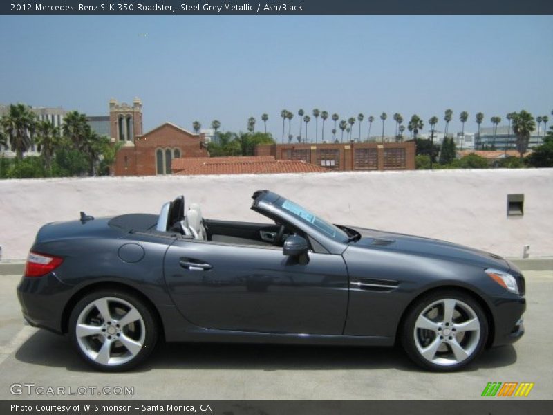  2012 SLK 350 Roadster Steel Grey Metallic