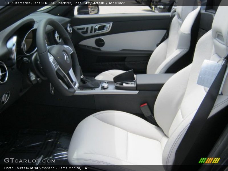  2012 SLK 350 Roadster Ash/Black Interior